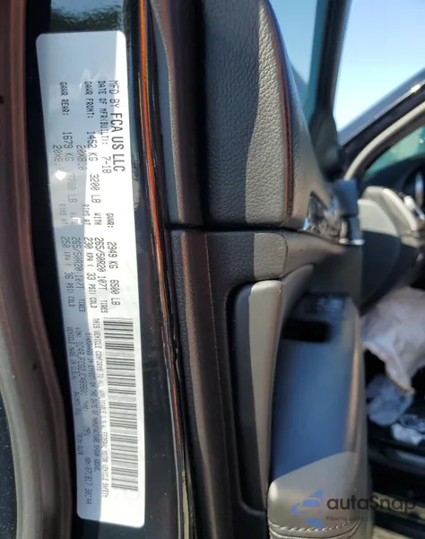 2018 Jeep Grand Cherokee Overland from USA, damaged, VIN 1C4RJFCG2JC489601